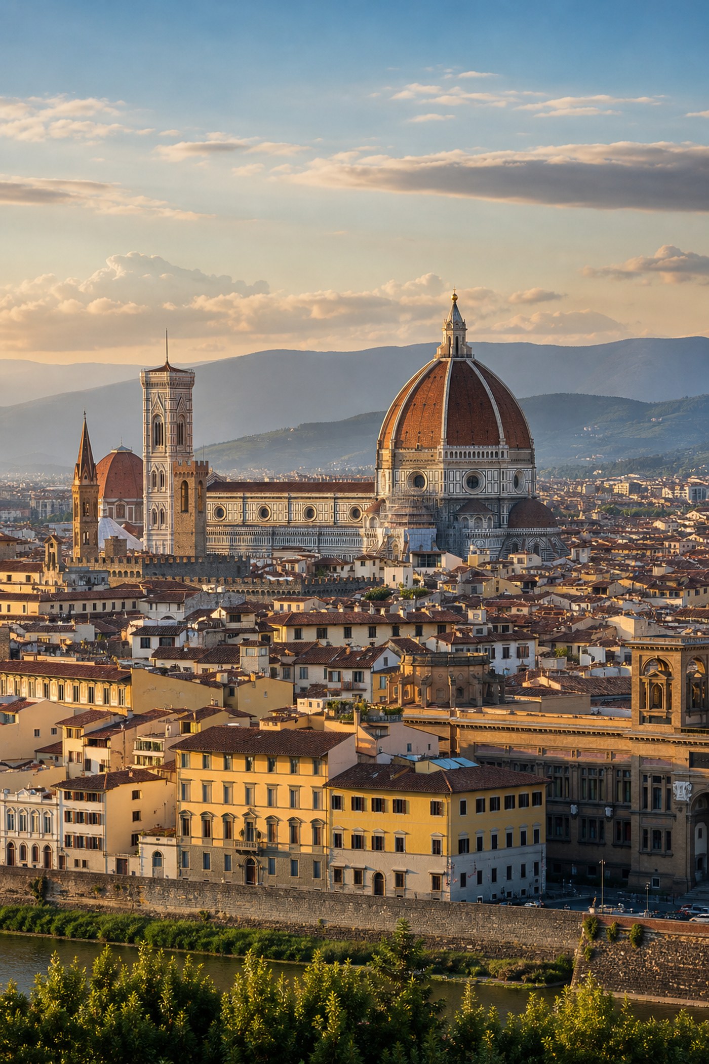 Florence skyline with the Duomo for the Classical Italy itinerary
